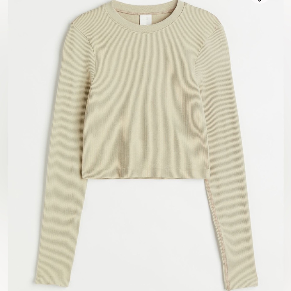 H&M Seamless Long Sleeve Top